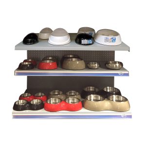 Duvo+ Pets Dinner Set Twice and Nice - Assorted Color - 48L x 38W x 12H cm
