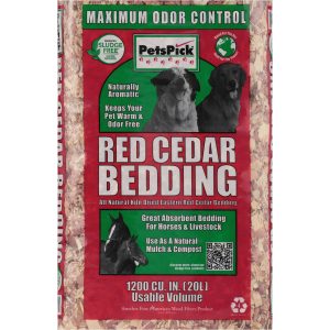 Brown's Natural Aromatic Red Cedar Bedding & Litter - 20 L