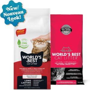 World's Best Cat Litter Multiple Cat Clumping Cat Litter