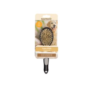 Beeztees Brush for Puppies - Black and Grey - 23 cm